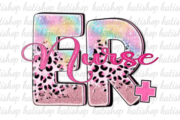 Download ER Nurse Pink Leopard Png Sublimation - Leopard png Collection