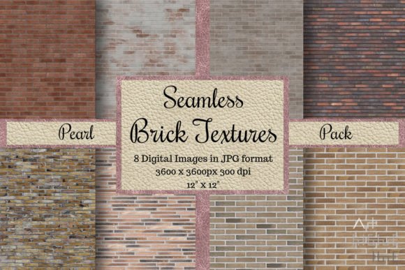 Download Seamless Brick Textures - Pearl Pack - Brick Collection