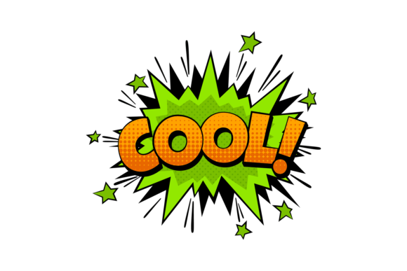 Download Cartoon Comic Word Cool. Expression Comm - Art Collection