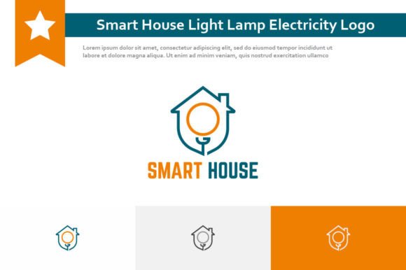 Download Smart House Light Lamp Electricity Logo - Art Collection