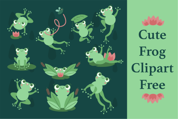 Download Cute Frog Clipart Free - Premium Resources