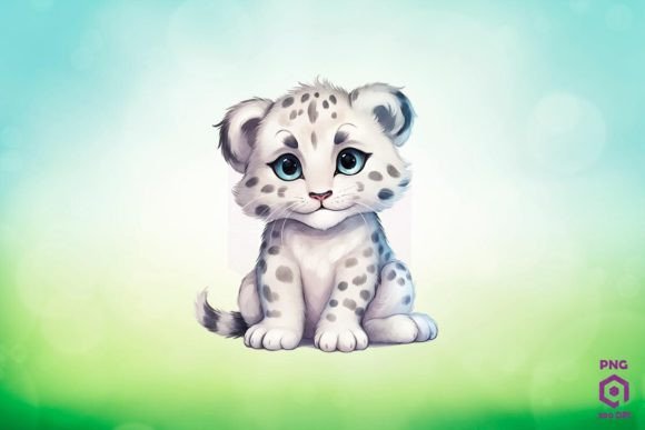 Download Fat Snow Leopard Clipart PNG - Art Collection