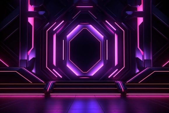 Download 90s Graphic Neon Theme Digital Art - Art Collection
