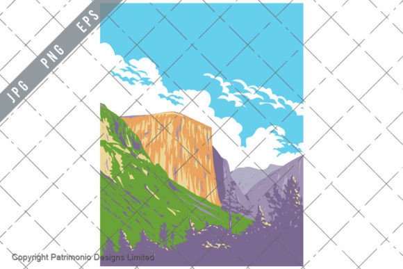 Download El Capitan from Wawona Tunnel WPA Art - Art Collection