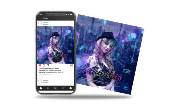 Download Social Media Post Night Club Party - Art Collection