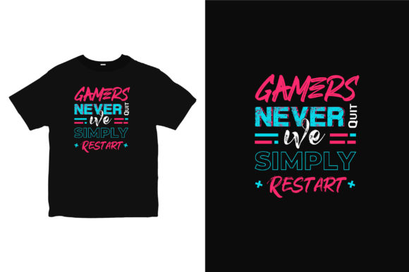 Download Gamers Never Quit, We Simply Restart - Art Collection