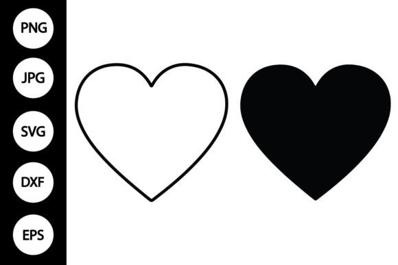 Download Outline Heart SVG, Silhouette Heart SVG - Art Collection
