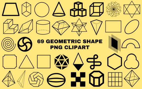 Download 69 Geometric Shape PNG Clipart - Art Collection