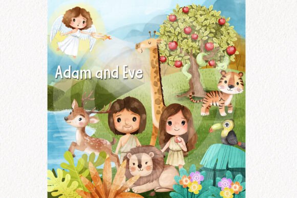 Download Adam and Eve Clip Art PNG Files - Art Collection