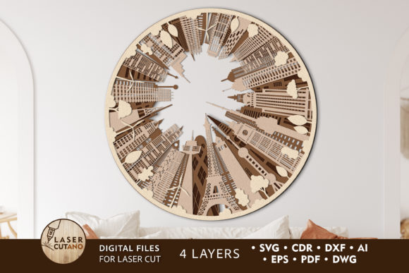 Download Multilayered&nbsp;World&nbsp;Laser Cut File - World Collection